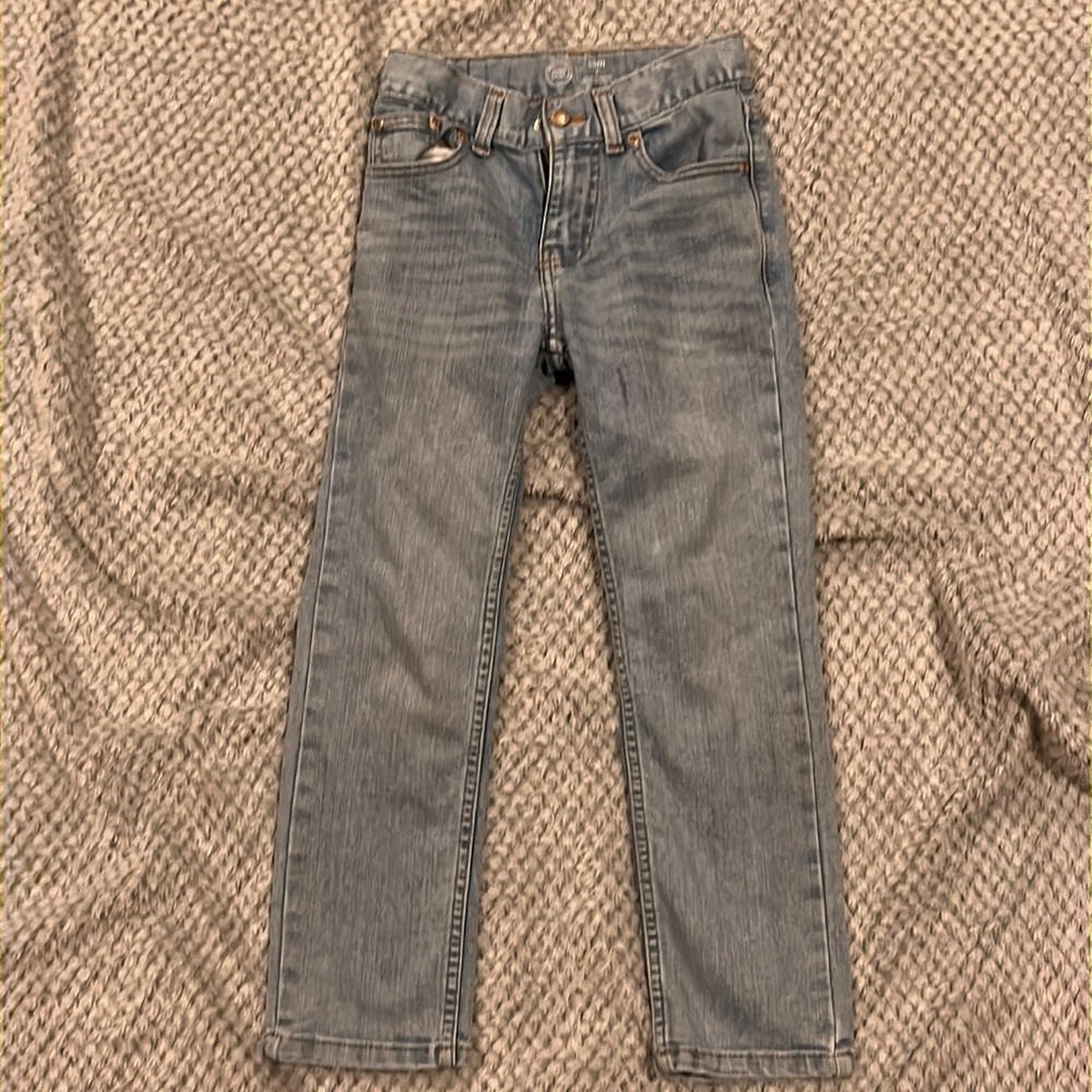 2 Pair Boys Jeans  Wrangler and Wonder Nation Size 7 Slim